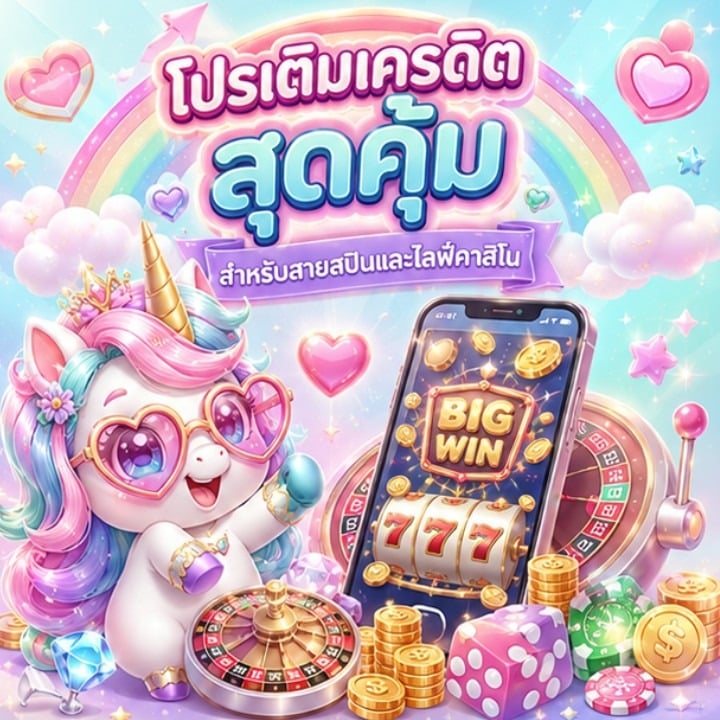 โปรเติมเครดิตสุดคุ้ม