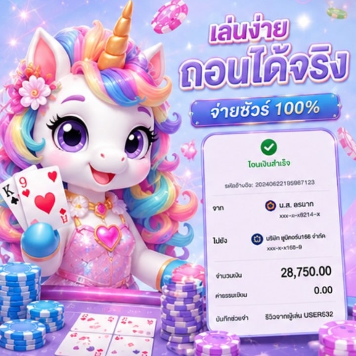 เล่นง่าย ถอนได้จริง